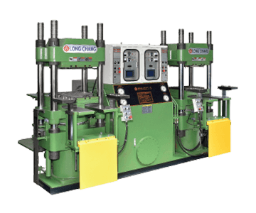 FBSSERIES-Twin Body Die-Moving & Ejection Compression Molding Machine