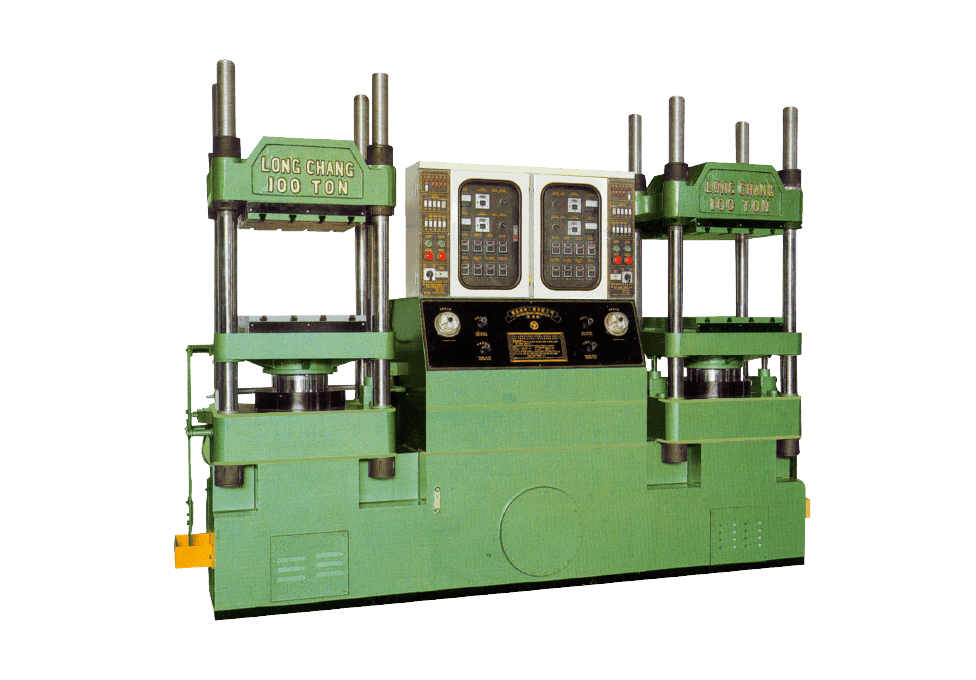 Twin Body Oil Hydraulic Compression Molding Machine