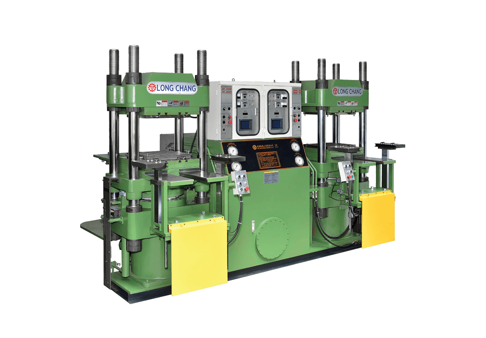 Twin Booy Die-Removing & Ejection Compression Molding Machine